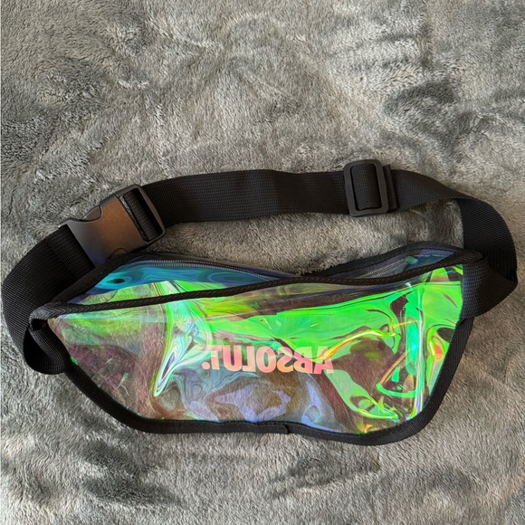 Absolut Vodka Rainbow Pride Fanny Pack! Very cool Fanny pack with multi color - Picture 5 of 13